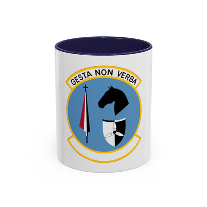 537 Airlift Squadron PACAF (U.S. Air Force) Accent Coffee Mug