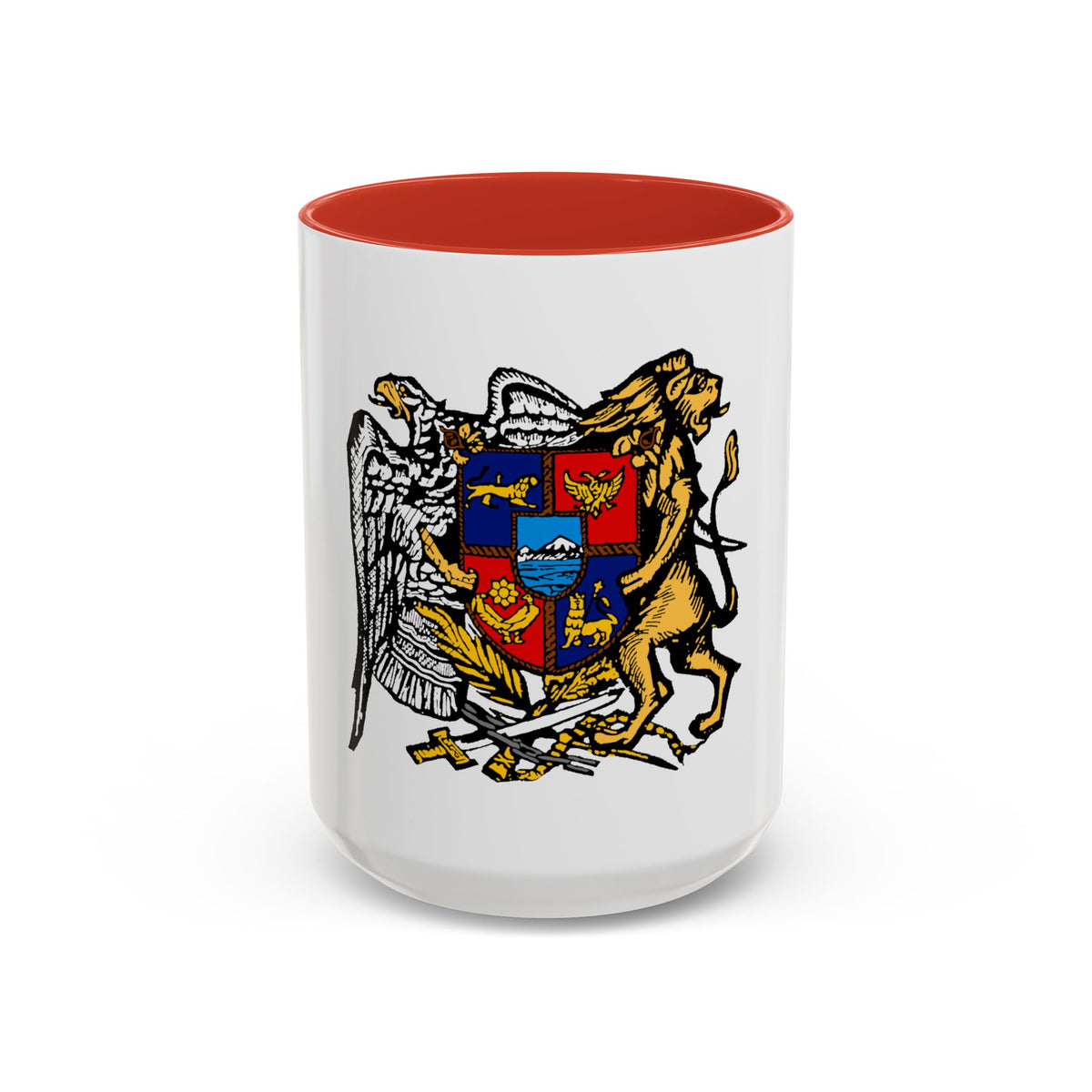 First Republic of Armenia Emblem - Accent Coffee Mug