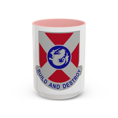 391 Engineer Battalion (U.S. Army) Accent Coffee Mug