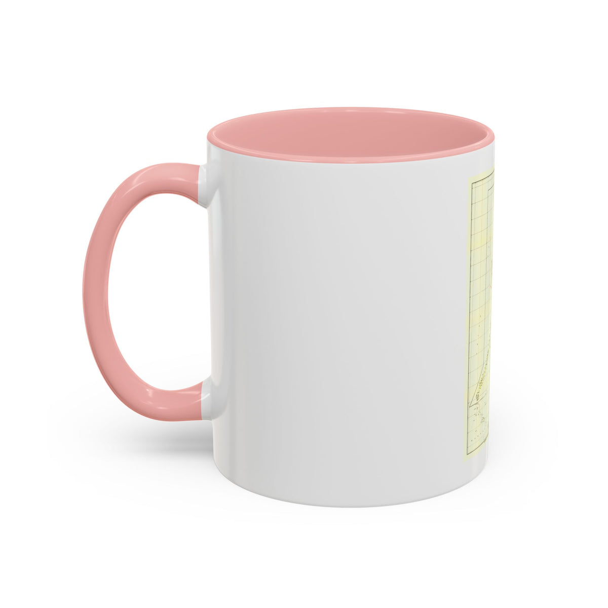 Philippines, The (1905) (Map) Accent Coffee Mug