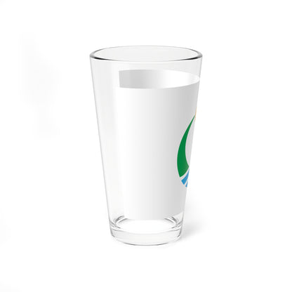 Flag of Aga Niigata (Japan) Pint Glass 16oz