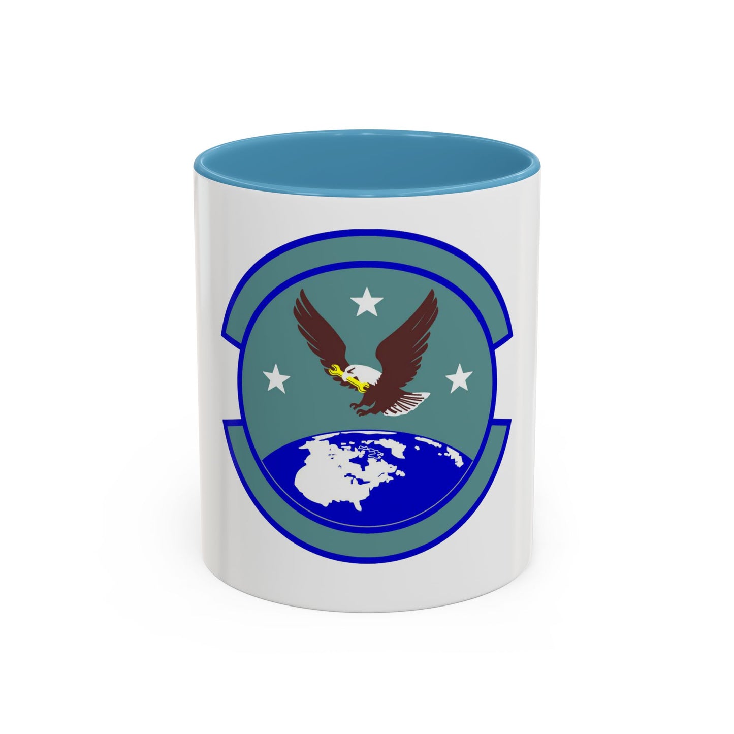 714 Aircraft Maintenance Squadron AFRC (U.S. Air Force) Accent Coffee Mug