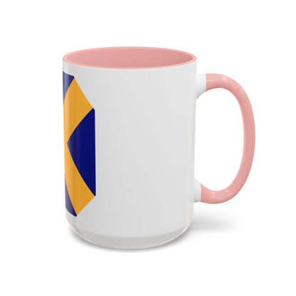 14 Infantry Division (U.S. Army) Accent Coffee Mug