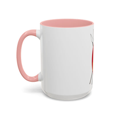 Coat of arms of Ruanda-Urundi - Accent Coffee Mug