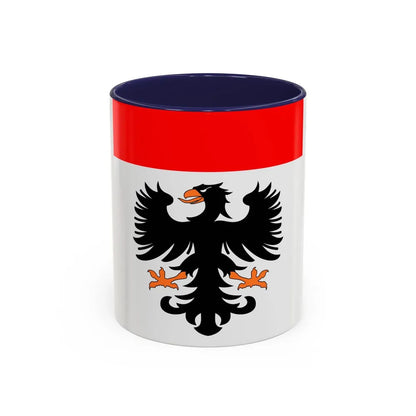 Flag of Aarau Switzerland - Accent Coffee Mug-11oz-Navy-Go Mug Yourself