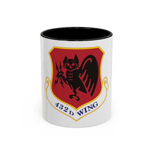 432d Wing (U.S. Air Force) Accent Coffee Mug