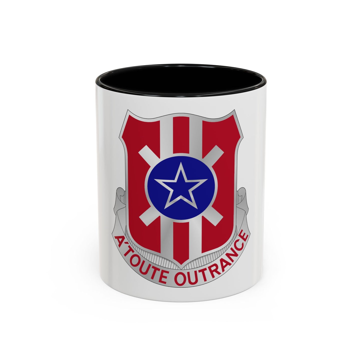 854 Engineer Battalion (U.S. Army) Accent Coffee Mug