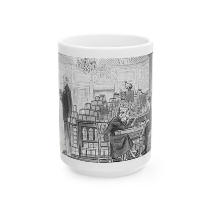 Fancy Town (2) - White Coffee Mug