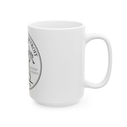 Seal of Detroit - White Coffee Mug