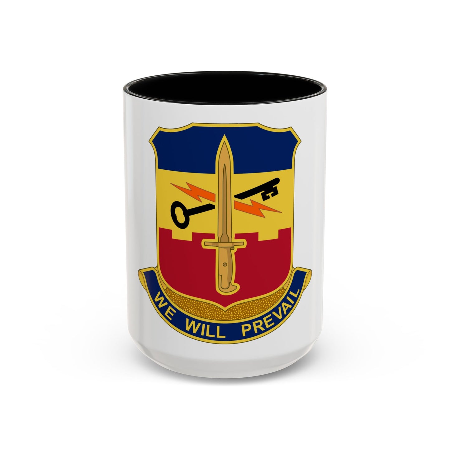 741 Engineer Battalion (U.S. Army) Accent Coffee Mug