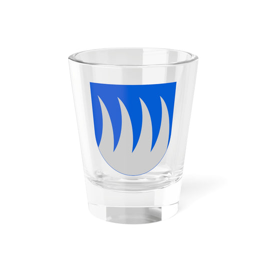 Karijoki.vaakuna (Finland) (Coat of Arms) Shot Glass 1.5oz