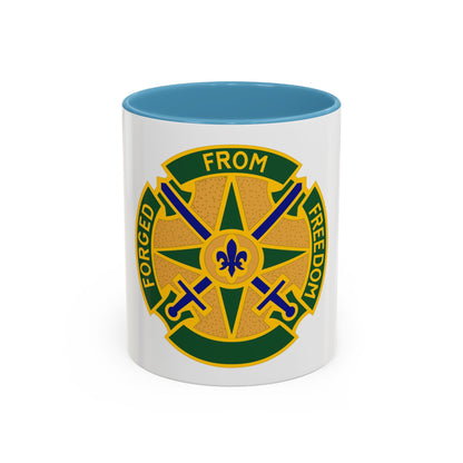 185 Military Police Battalion (U.S. Army) Accent Coffee Mug