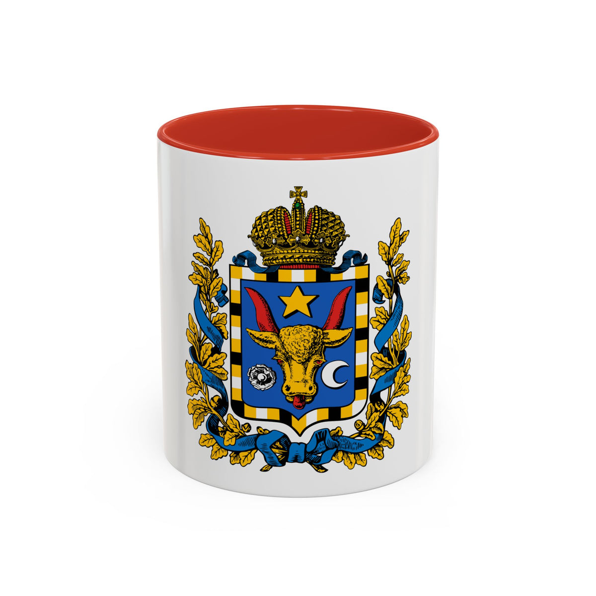 Coat of arms of Bessarabia Governorate 1878 - Accent Coffee Mug