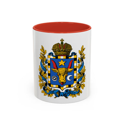 Coat of arms of Bessarabia Governorate 1878 - Accent Coffee Mug