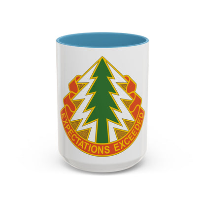 1 Signal Group (U.S. Army) Accent Coffee Mug