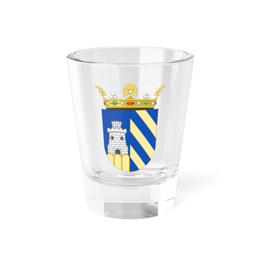 Escudo marquesal Platoni (Spain) (Coat of Arms) Shot Glass 1.5oz