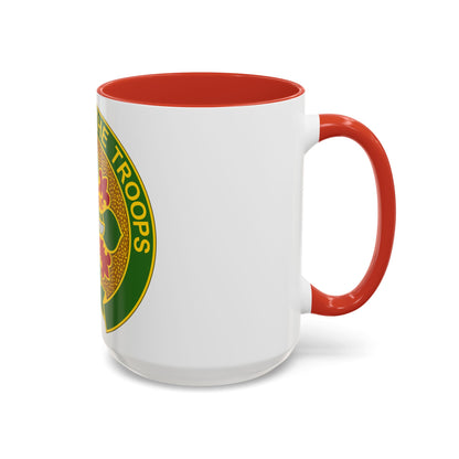 210 Military Police Battalion (U.S. Army) Accent Coffee Mug