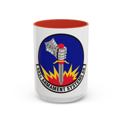 683d Armament Systems Squadron (U.S. Air Force) Accent Coffee Mug