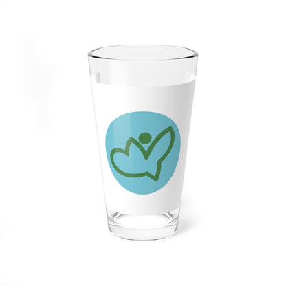Flag of Osakikamijima Hiroshima (Japan) Pint Glass 16oz