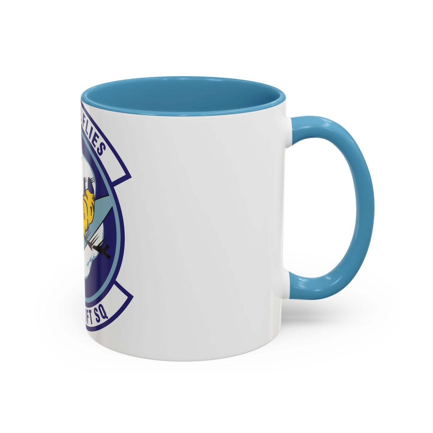 37th Airlift Squadron (U.S. Air Force) Accent Coffee Mug