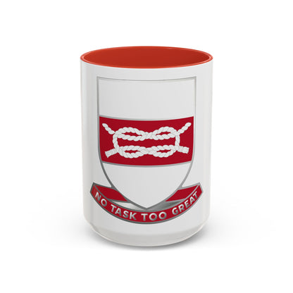 97 Engineer Battalion (U.S. Army) Accent Coffee Mug