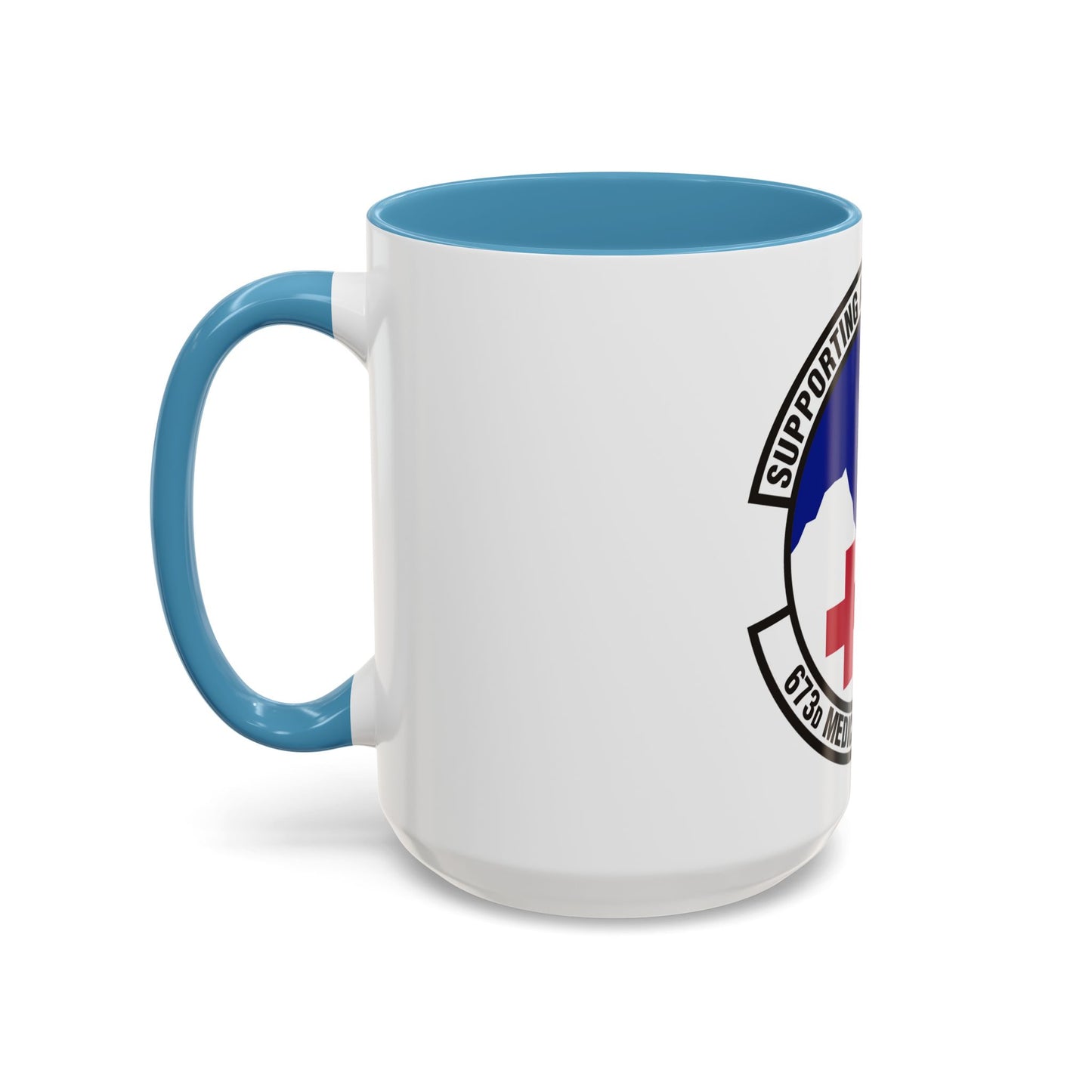 673d Medical Support Squadron (U.S. Air Force) Accent Coffee Mug