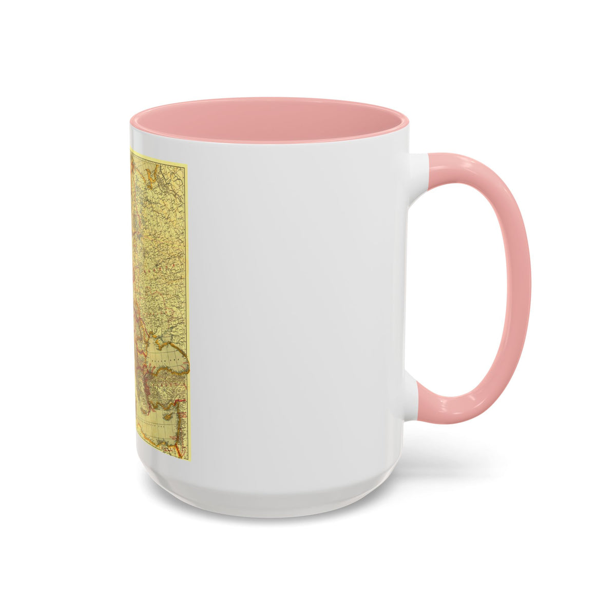 Europe, Peace Conference at Paris (1920) (Map) Accent Coffee Mug