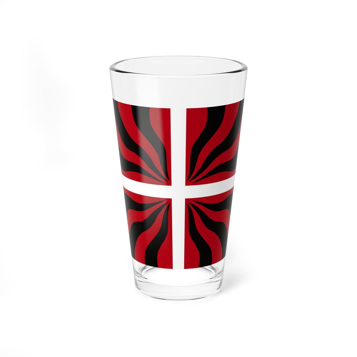 Militarfahne der Stadt und Republik Bern (Switzerland) Pint Glass 16oz