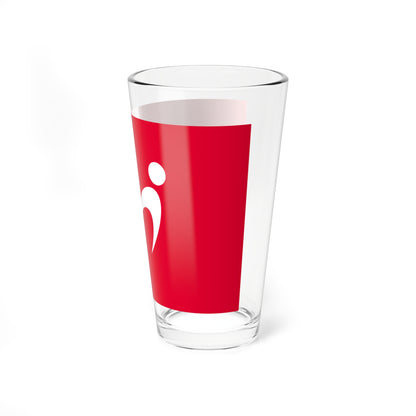 Flag of Miyoshi Hiroshima (Japan) Pint Glass 16oz