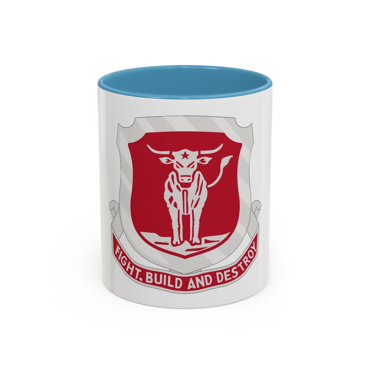 39 Engineer Battalion (U.S. Army) Accent Coffee Mug