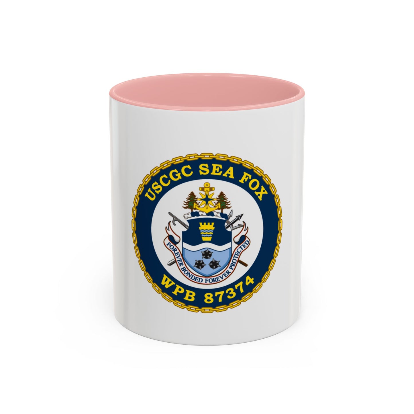 USCGC Sea Fox WPB 87374 2 (U.S. Coast Guard) Accent Coffee Mug