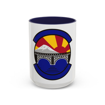 374 Maintenance Operations Squadron PACAF (U.S. Air Force) Accent Coffee Mug