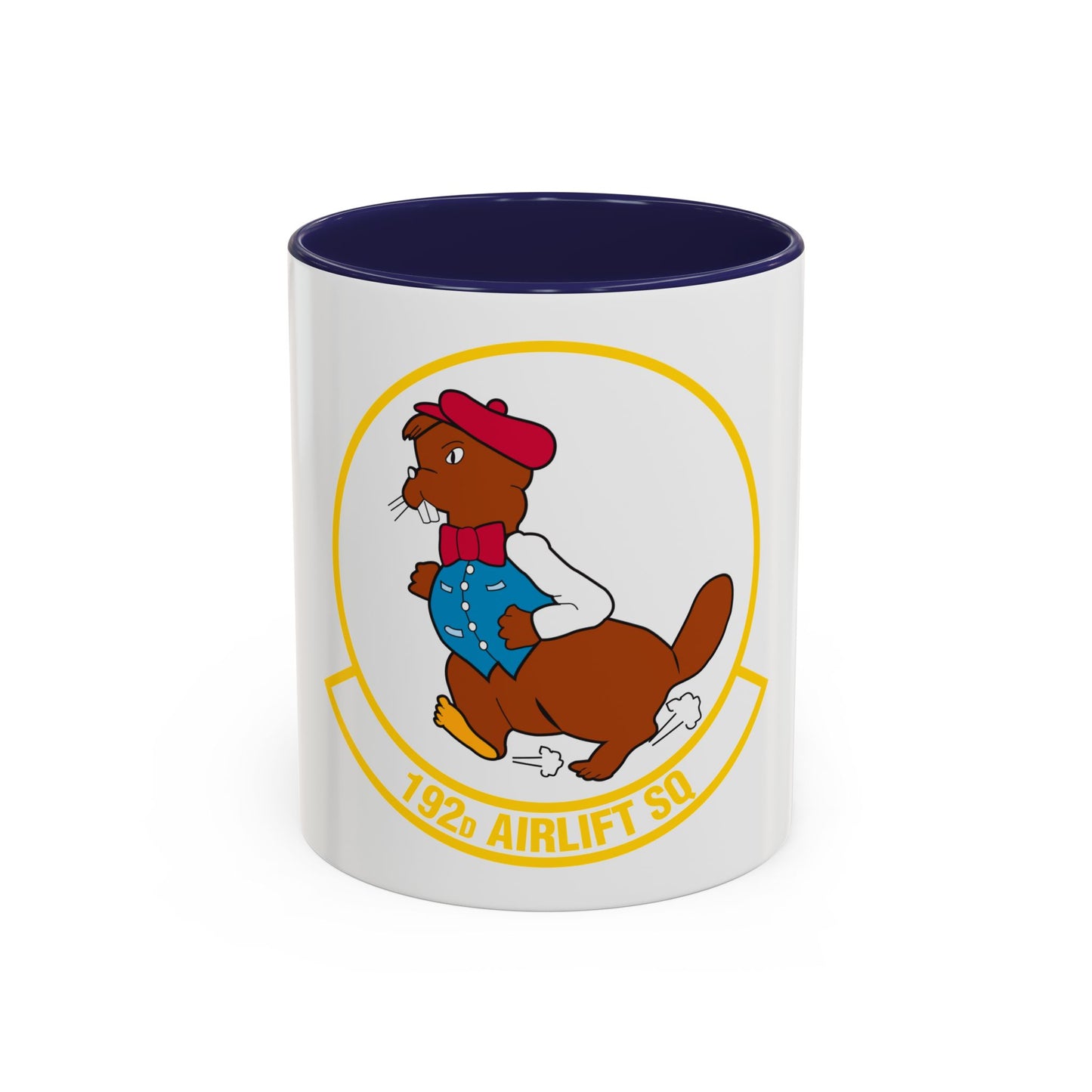 192 Airlift Squadron (U.S. Air Force) Accent Coffee Mug