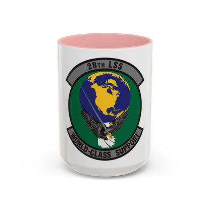 28th Logistics Support Squadron (U.S. Air Force) Accent Coffee Mug