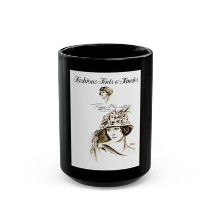 Fashions Fads & Fancies (1), Silver Screen, March 30, 1922 - Black Coffee Mug-15oz-Go Mug Yourself