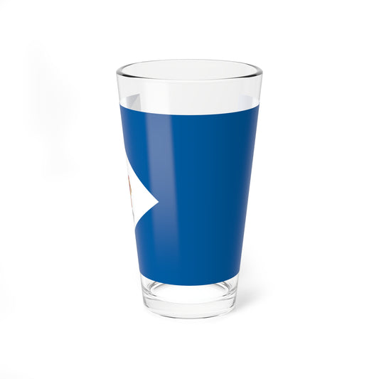 Flag of Himeshaza (Hungary) Pint Glass 16oz