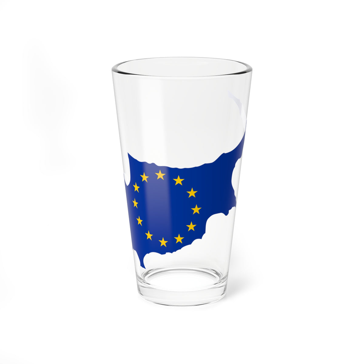 Cyprus EU (Cyprus) Pint Glass 16oz