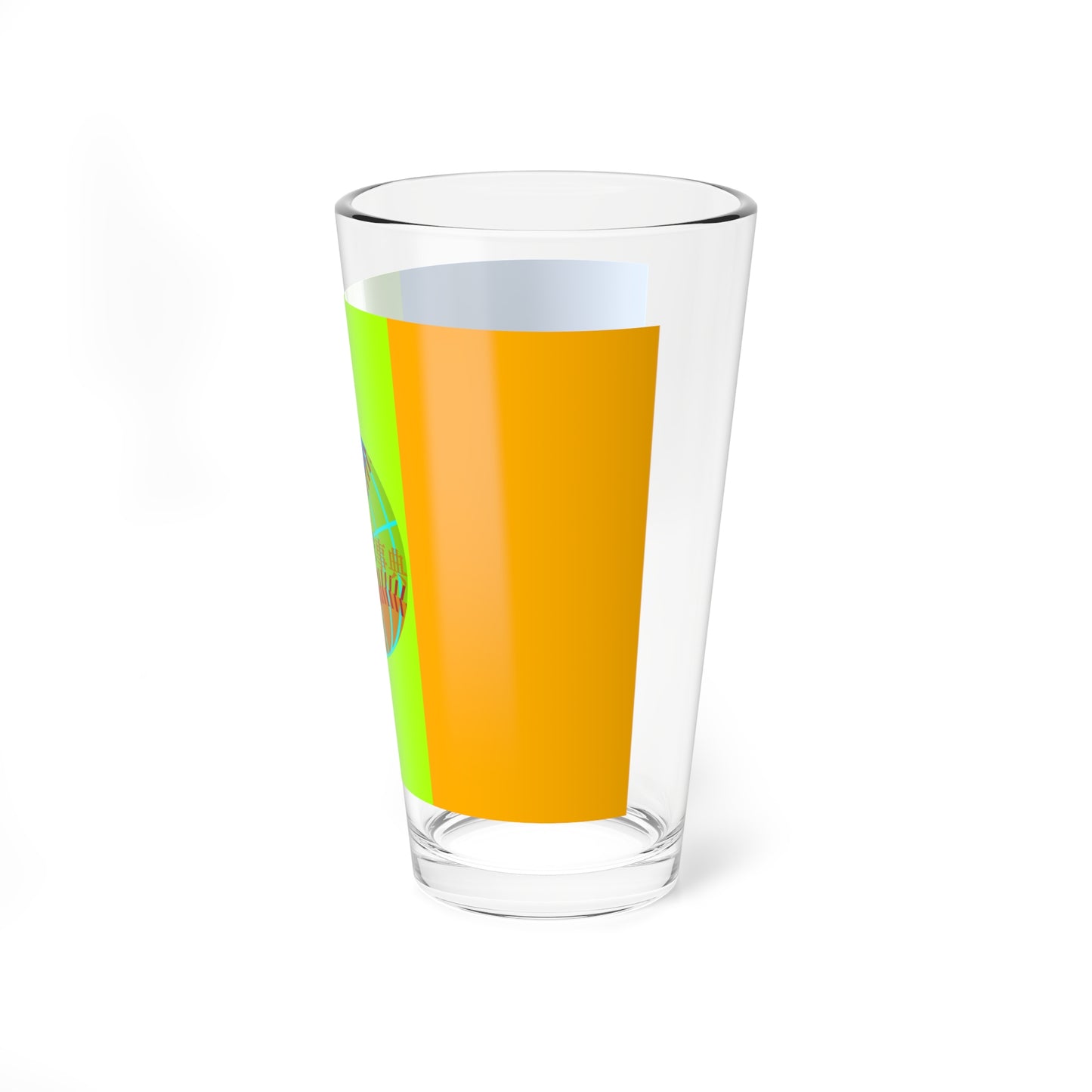 Flag of 高校野球事典 in emblem (Japan) Pint Glass 16oz