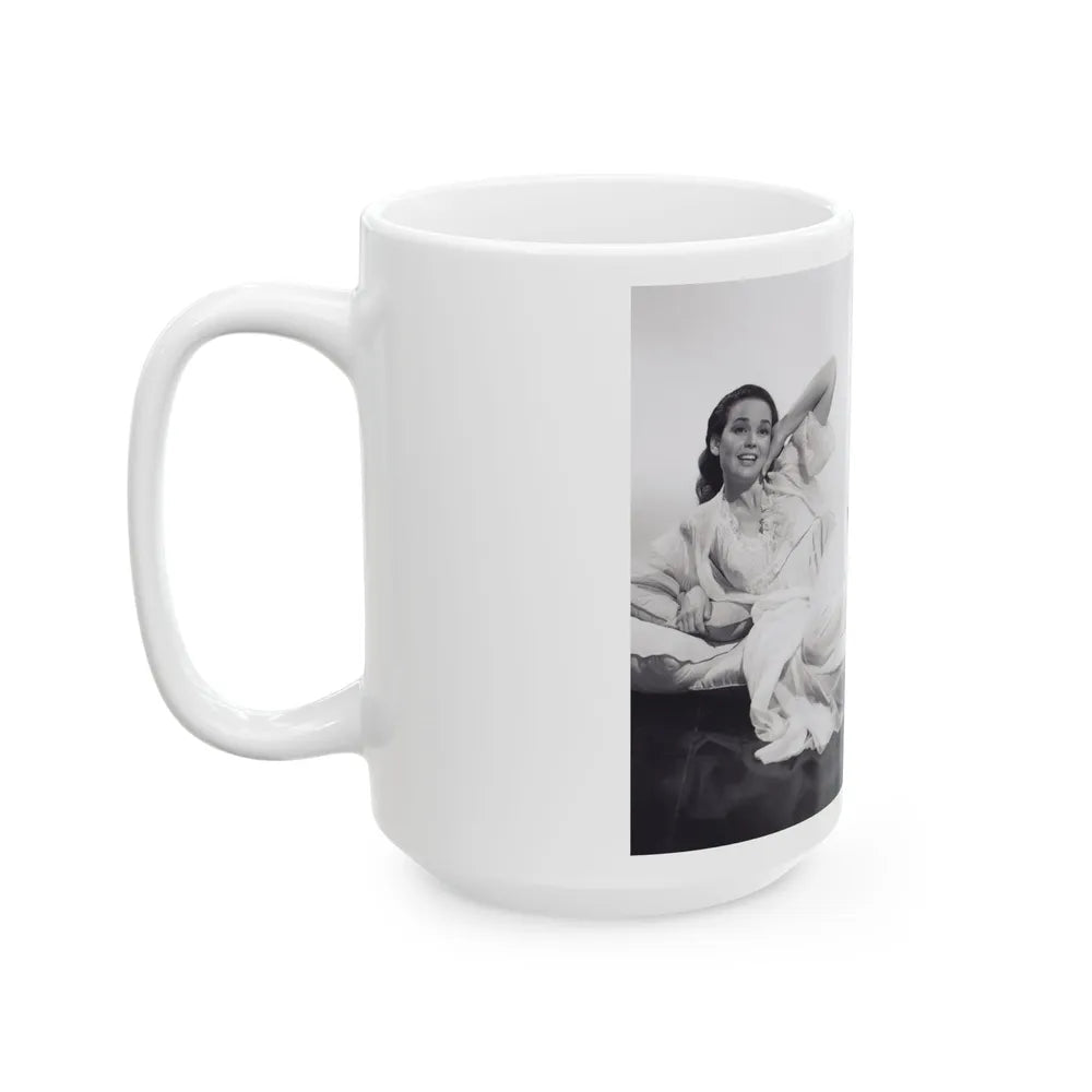 Kathryn Grant #135 (Vintage Female Icon) White Coffee Mug-Go Mug Yourself