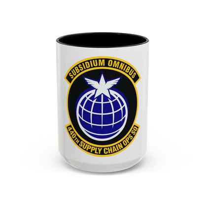 440th Supply Chain Operations Squadron (U.S. Air Force) Accent Coffee Mug