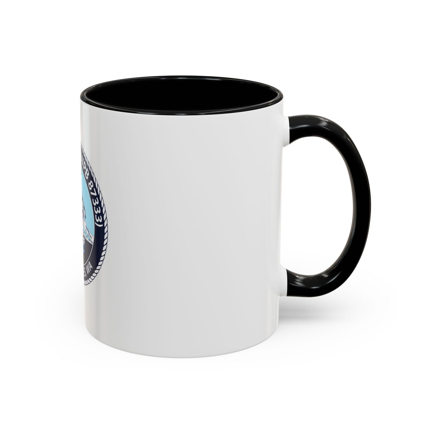 USCGC Adelie (U.S. Coast Guard) Accent Coffee Mug