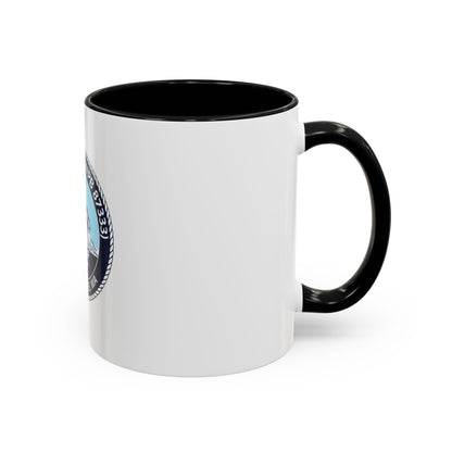 USCGC Adelie (U.S. Coast Guard) Accent Coffee Mug