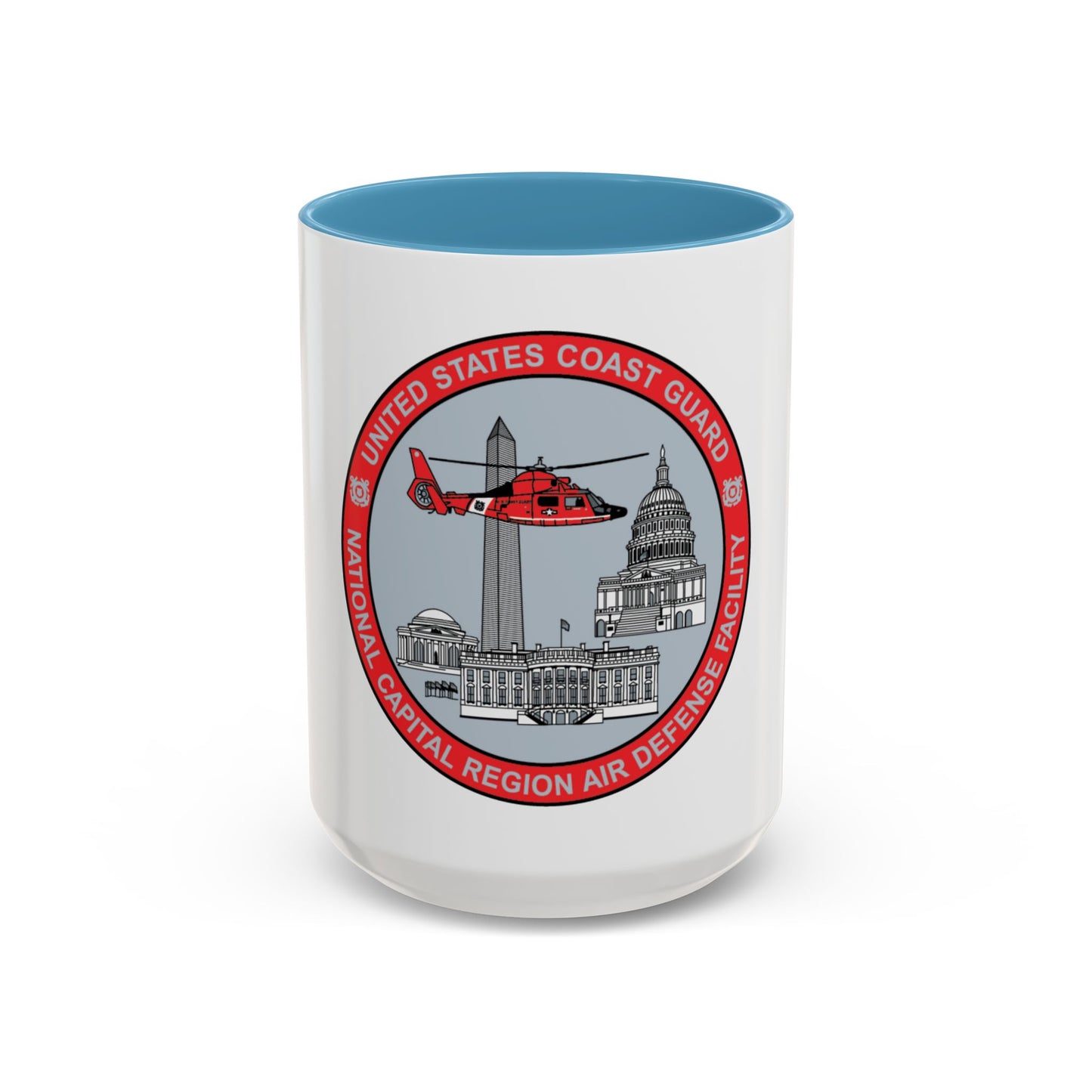 USCG NCR ADF   Nat'l Capital Reg Air Def Fac 2009 (U.S. Coast Guard) Accent Coffee Mug