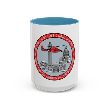 USCG NCR ADF   Nat'l Capital Reg Air Def Fac 2009 (U.S. Coast Guard) Accent Coffee Mug