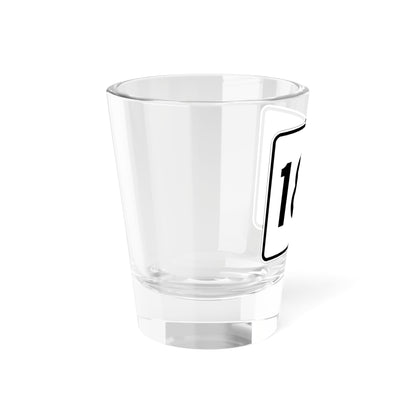 MA Route 184 (Massachusetts) (Road Sign) Shot Glass 1.5oz