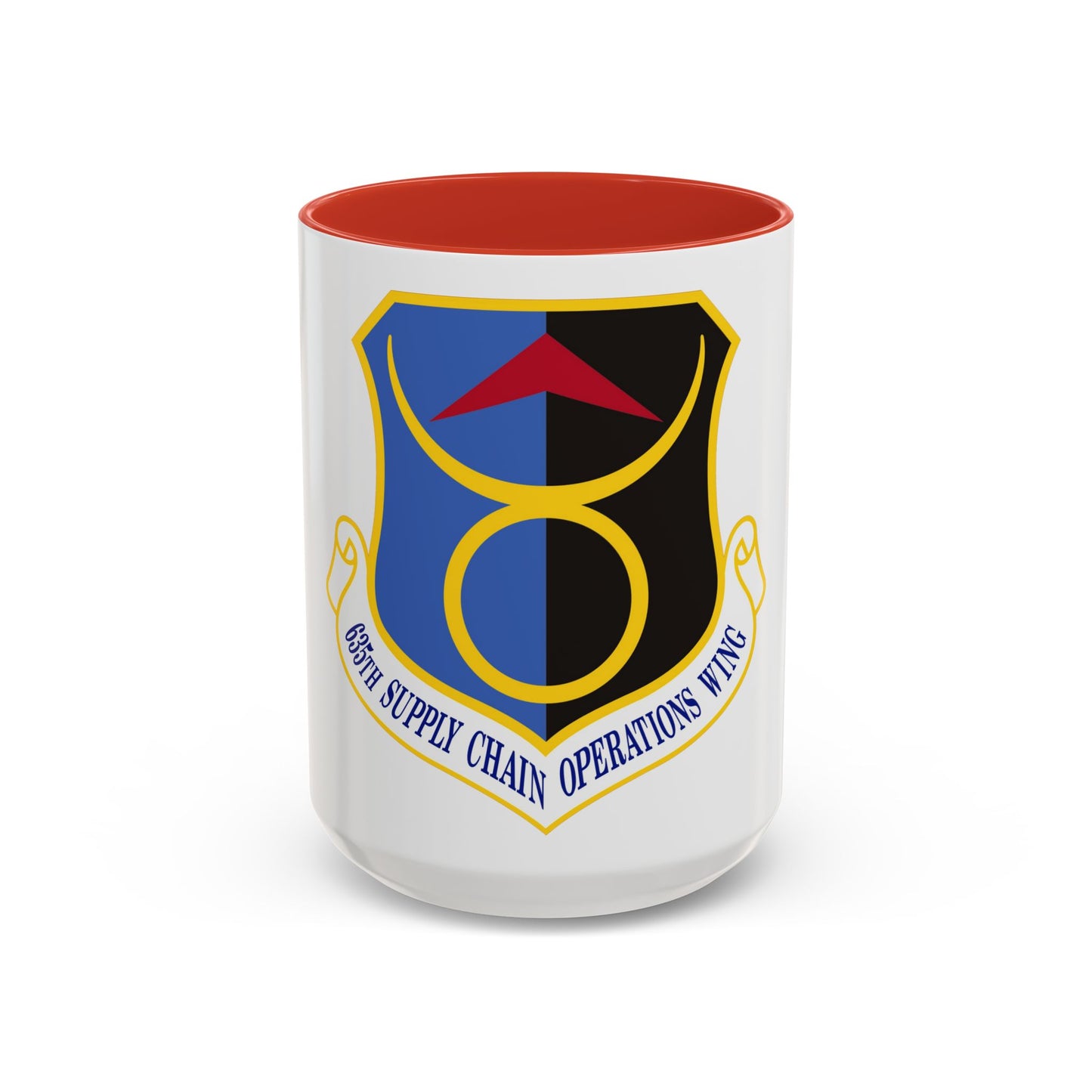 635th Supply Chain Operations Wing (U.S. Air Force) Accent Coffee Mug