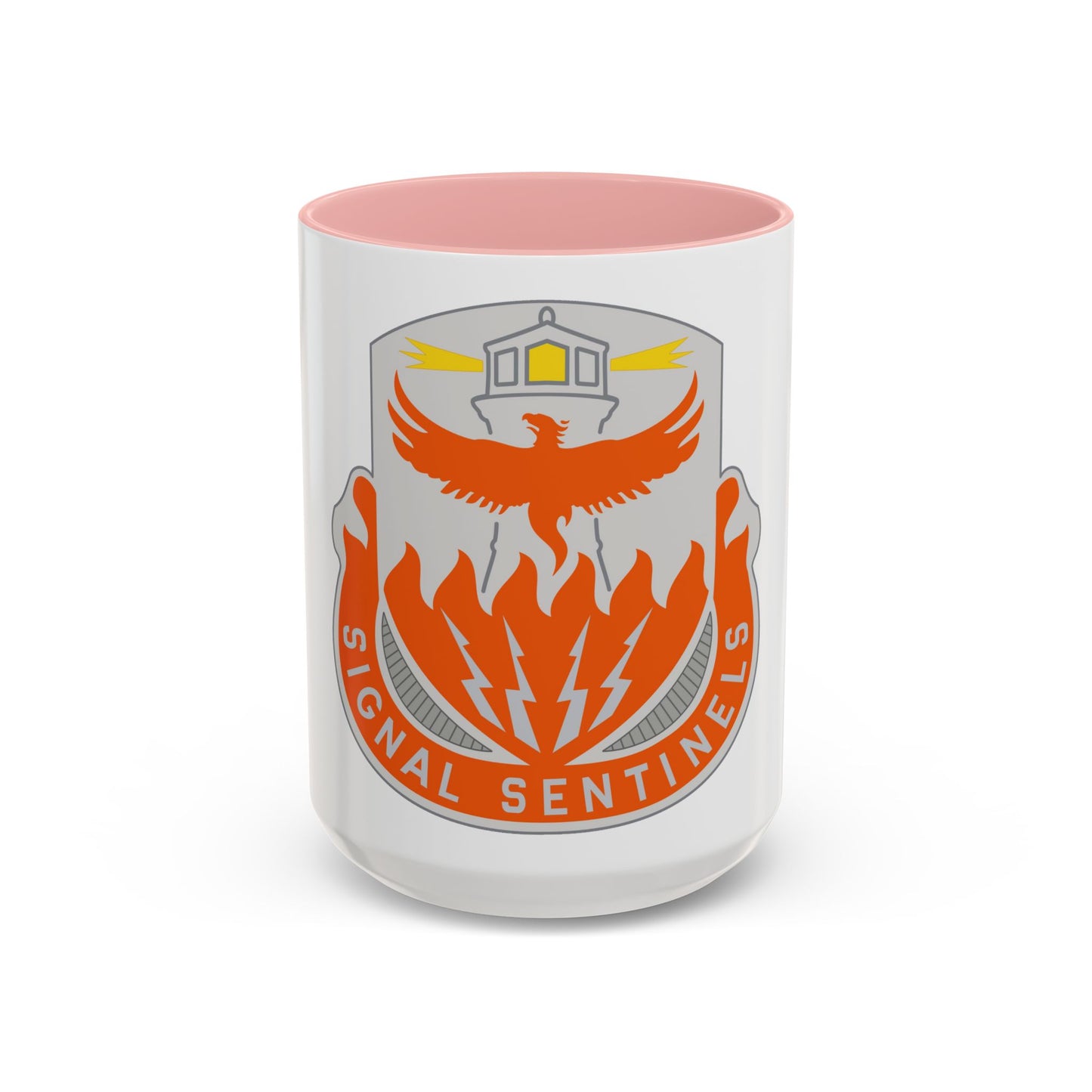 156 Signal Battalion (U.S. Army) Accent Coffee Mug