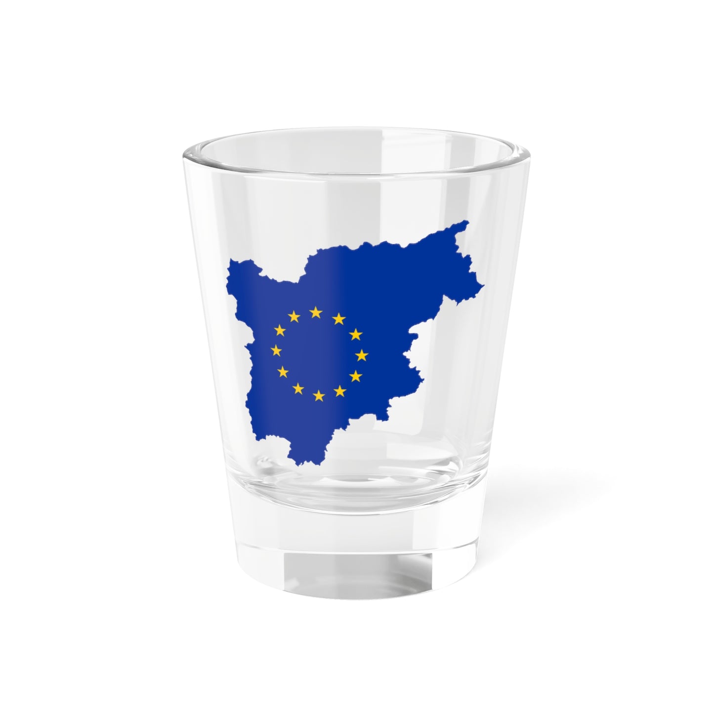 Trentino-South Tyrol EU (Italy) Shot Glass 1.5oz
