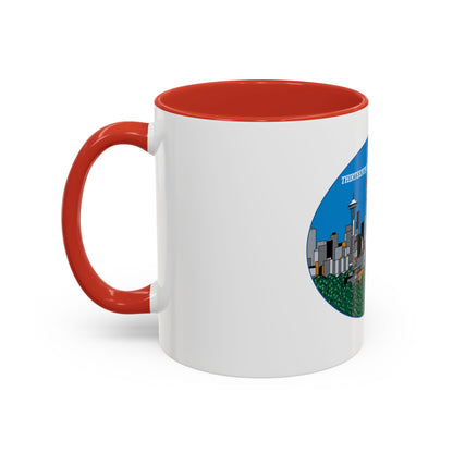 13th CG District Pacific Northwest (U.S. Coast Guard) Accent Coffee Mug