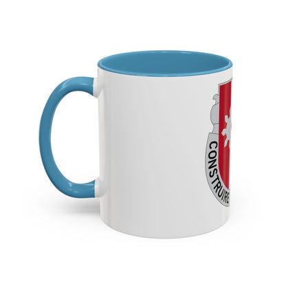 961 Engineer Battalion (U.S. Army) Accent Coffee Mug